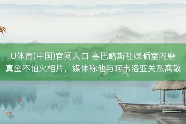 U体育(中国)官网入口 塞巴略斯社媒晒室内磨真金不怕火相片，媒体称他与阿韦洛亚关系离散